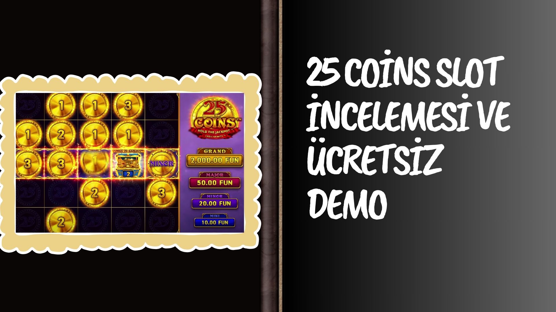 25 Coins Slot incelemesi ve Ücretsiz Demo