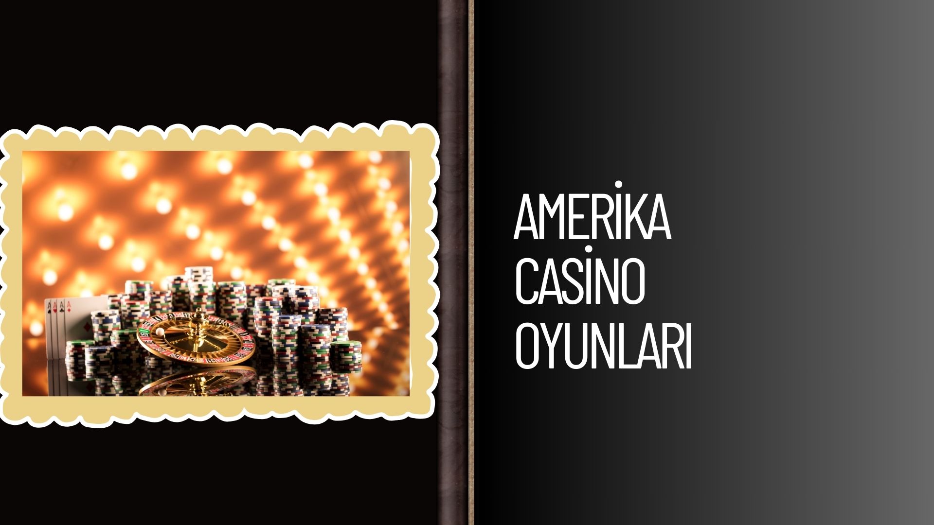 Amerika Casino Oyunları; Slot Oyunlarına Bakış!